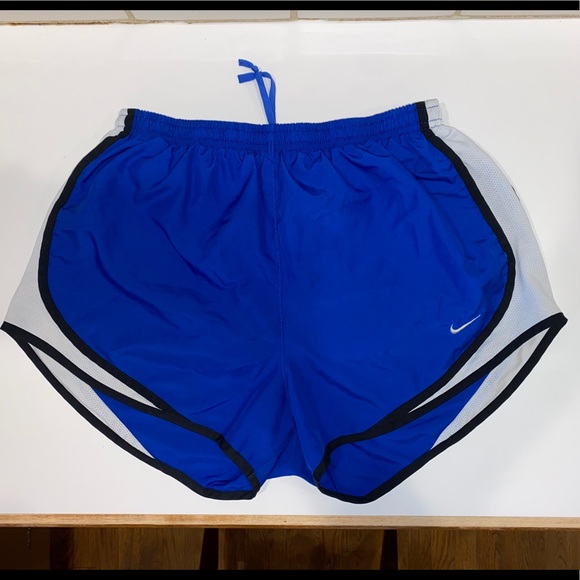 royal blue nike shorts womens